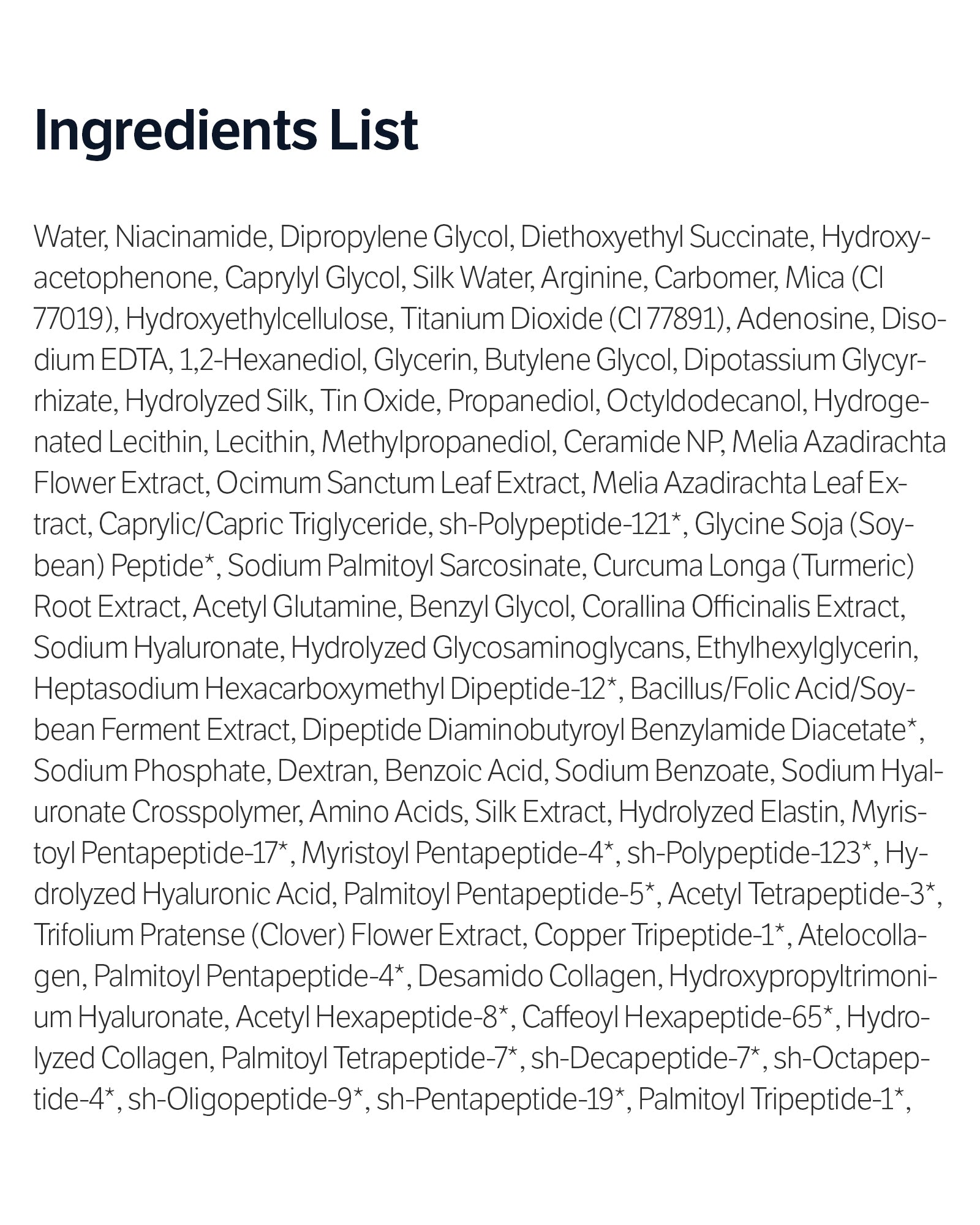 Silk Peptide EGF Toner