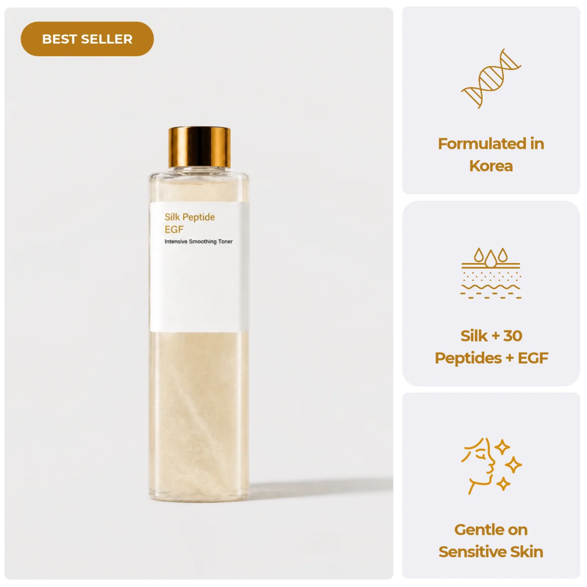 Silk Peptide EGF Toner